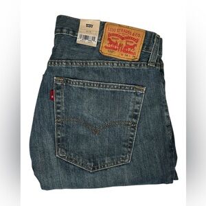 Levis 559 Jeans Men’s 36X36 Relaxed Straight Loose Leg Blue Denim Five Pocket